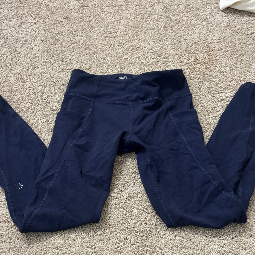 Athleta Deep Blue Active Leggings